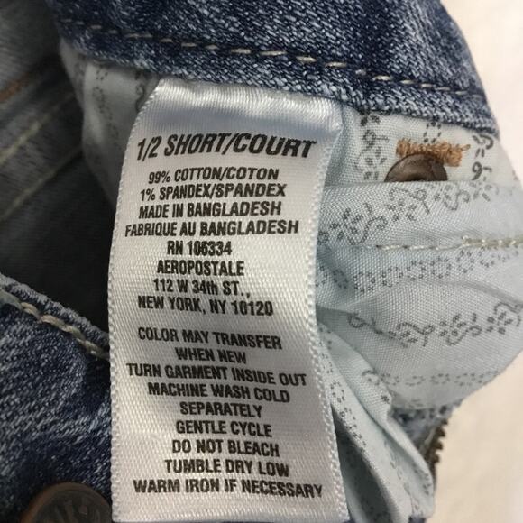 Aeropostale Blue Hailey Skinny Flare Jeans - Picture 14 of 16